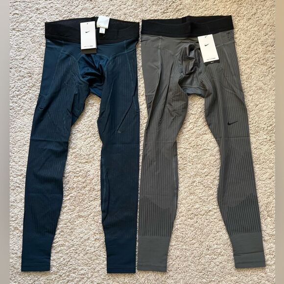 Lot of 2: Nike A.P.S. Dri-FIT ADV Running Tights Iron - Picture 2 of 4